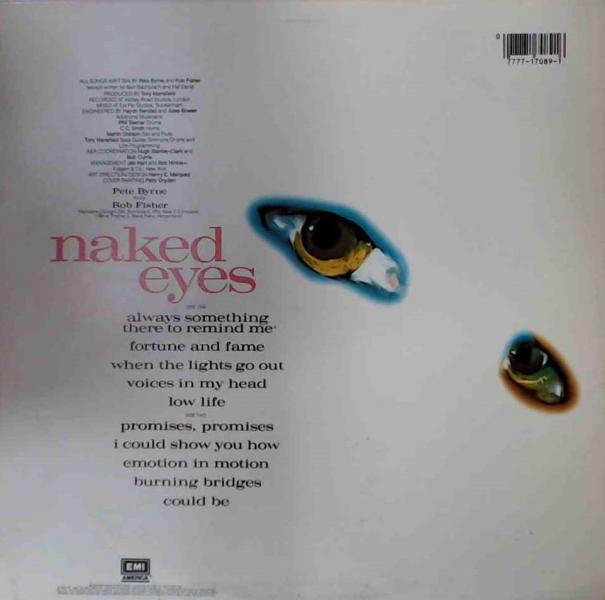 Buy Naked Eyes Naked Eyes Used Vinyl