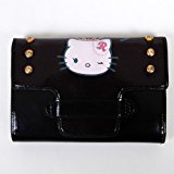 Hello Kitty Girls Wallet Clutch Card Holder Black - Office Product