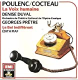 Poulenc:La Voix Humaine / Le Bel Indifferent - Audio Cd