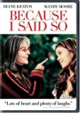 Because I Said So (full Screen Edition) - Dvd