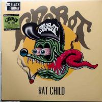 Rat Child - EP - bright green vinyl/etching side 2/poster