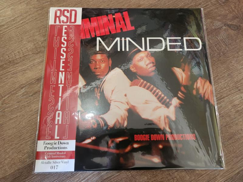 Buy Boogie Down Productions Criminal Minded - METALLIC SILVER