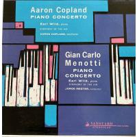 Aaron Copland Piano Concerto/Gian Carlo Menotti Piano Concerto
